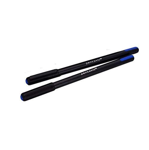 Pentonic Ball Pen Tumbler (Blue Ink, Pack of 50 Pens)