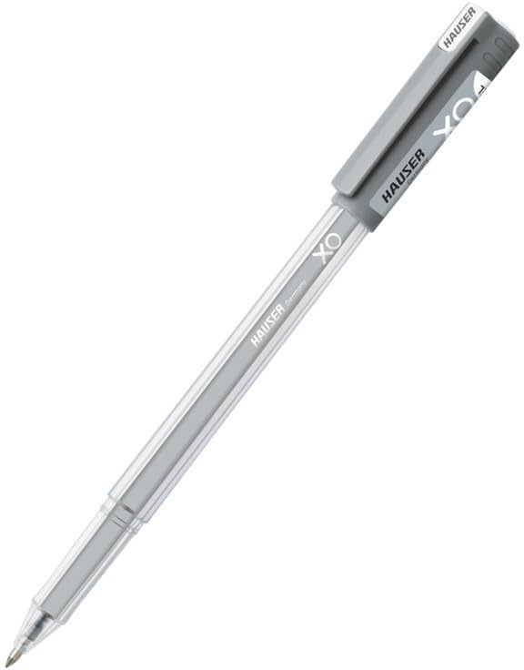 Hauser XO Jumbo 0.6 mm Gel Pen, Black Ink, Pack of 10