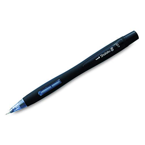 uni-ball Shalaku M7-228 0.7mm Mechanical Pencil, Black Body, Pack of 6