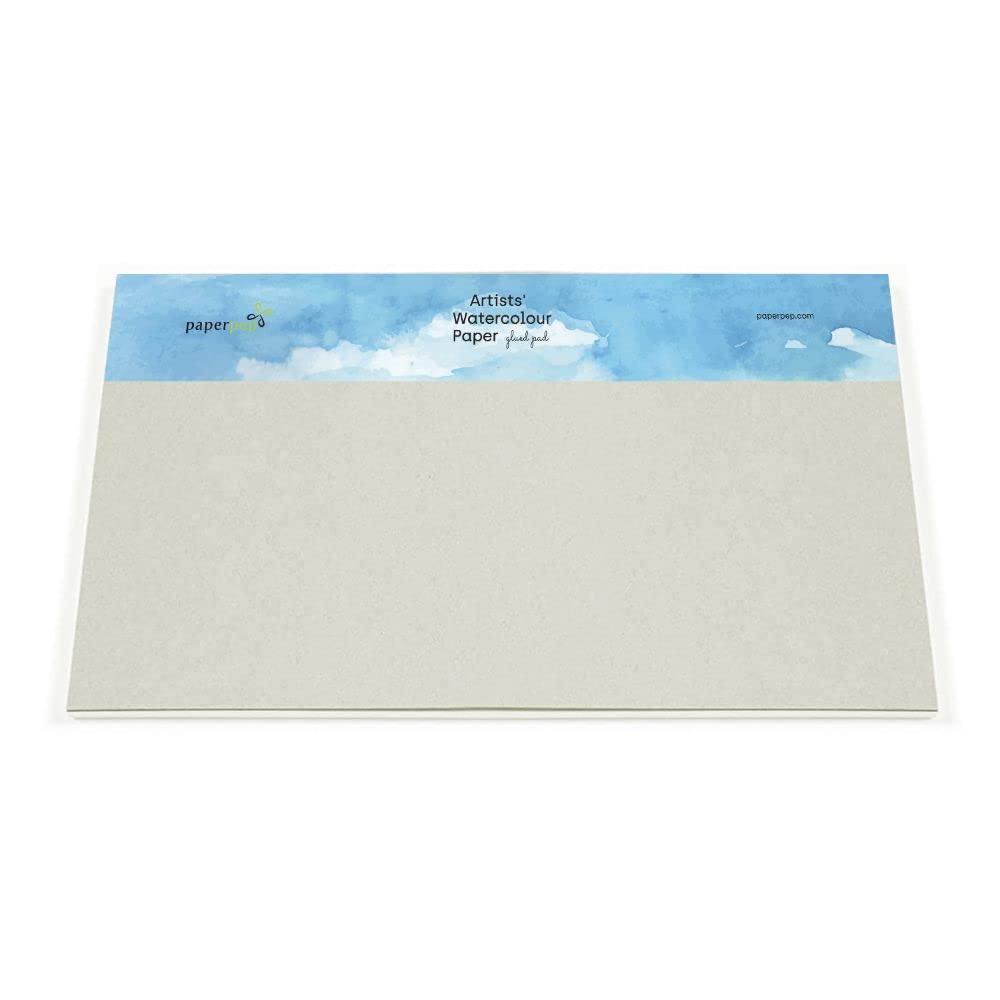PaperPep Artists' Watercolour Glued Pads 200GSM Cold Pressed A3 16 Sheets