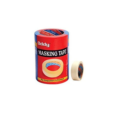 Oddy Masking Tape - (MT-72-30) - 72mm - (3") x 30 Mtrs Roll x 2 pcs