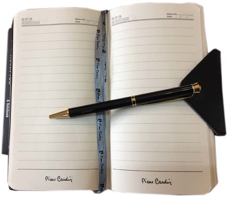 Pierre Cardin Thank You Set, Diary and Pen Combo, Blue Ink, Pack of 1