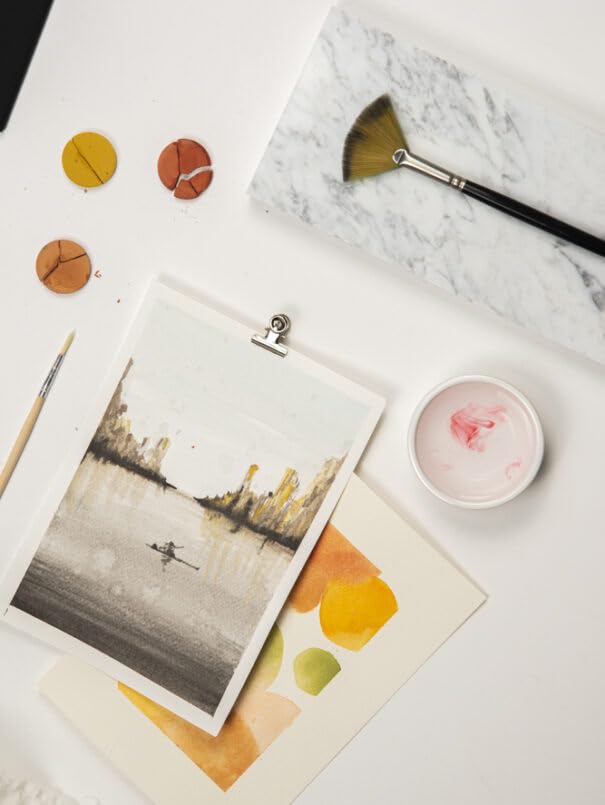 PaperPep Artists' Watercolour Wiro Pads 200GSM Cold Pressed A4 16 Sheets