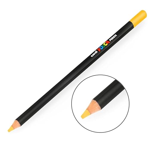 uni-ball Posca KPE-200 Oil Colour Pencil, Multicolor Ink, Set of 36