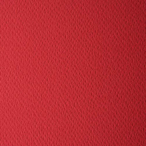 PaperPep Colorissimi 220GSM Card Stock 50X70CM Rubino (Dark Red) Unicolor