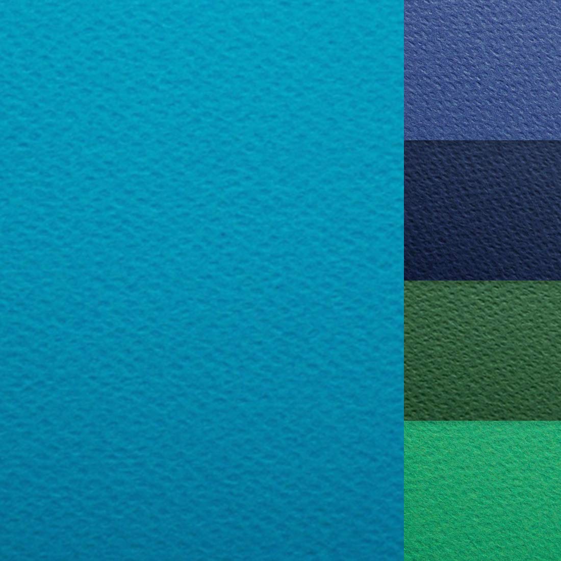 PaperPep Colorissimi 220GSM Card Stock A4 Shades of Ocean Assorted 15 Sheets