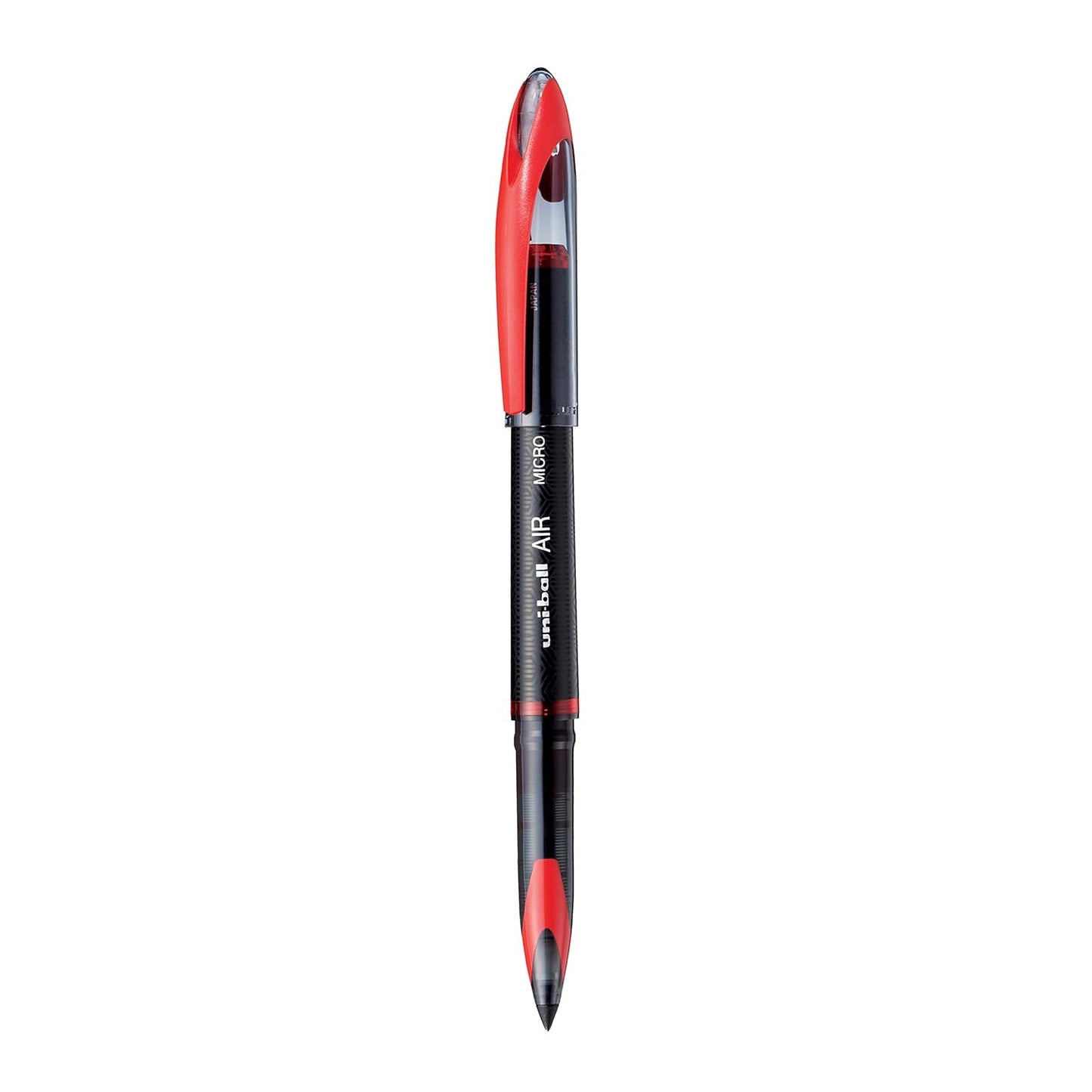 uni-ball Air UBA188M 0.5mm Roller Ball Pen, Red Ink, Pack of 3