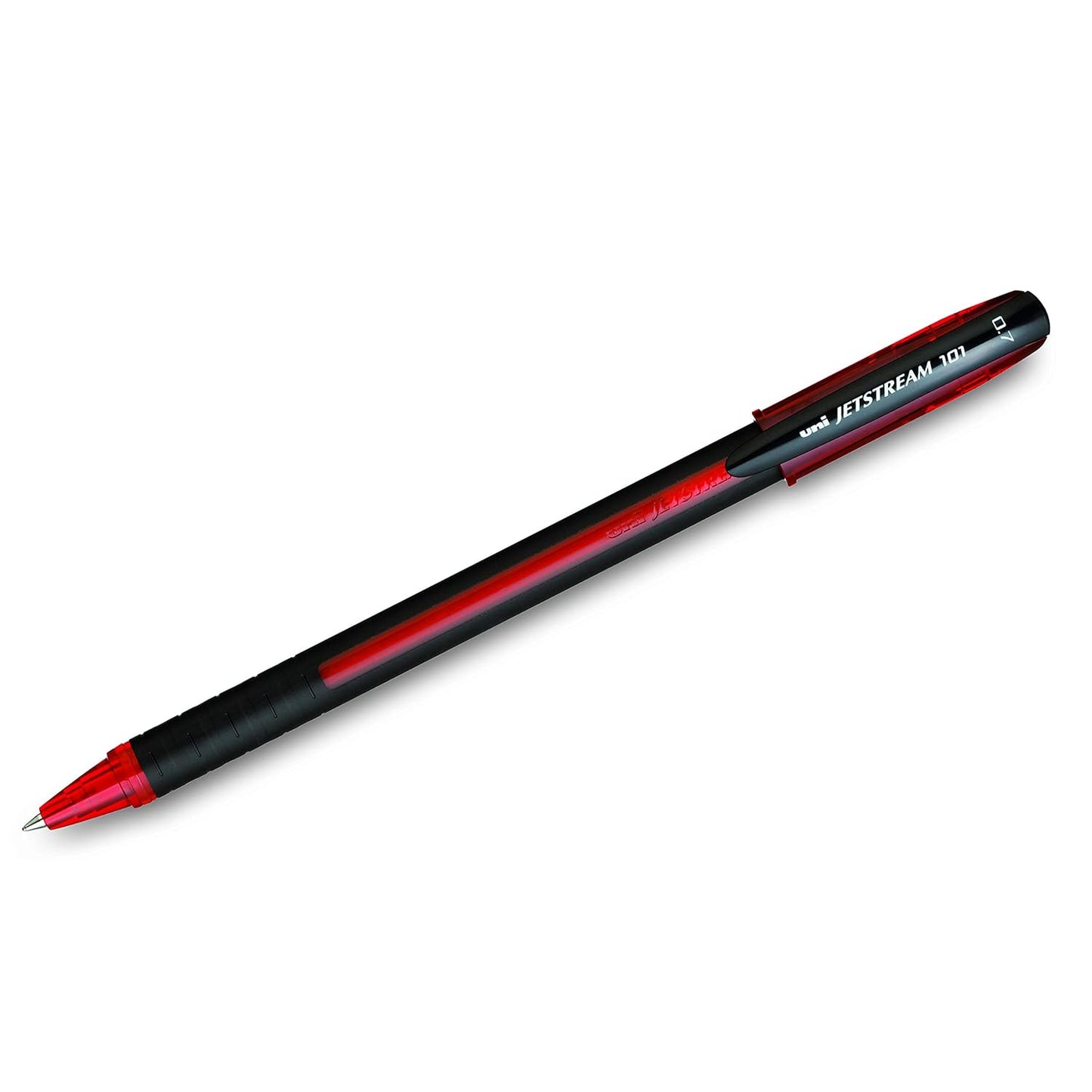 uni-ball Jetstream SX-101 0.7mm Roller Ball Pen, Red Ink, Pack of 1