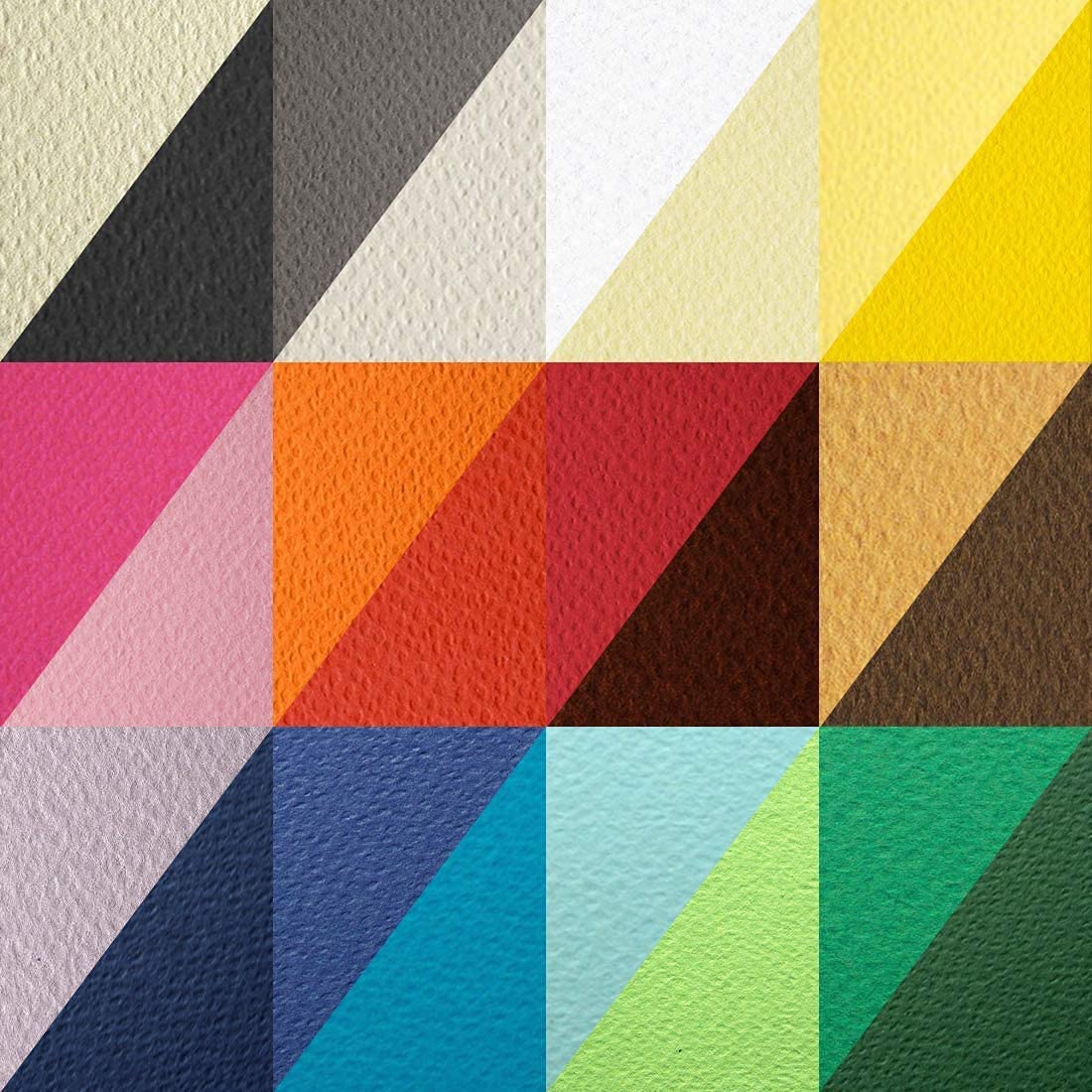 PaperPep Colorissimi 220GSM Card Stock A5 Multicolor Shades Assorted 24 Sheets