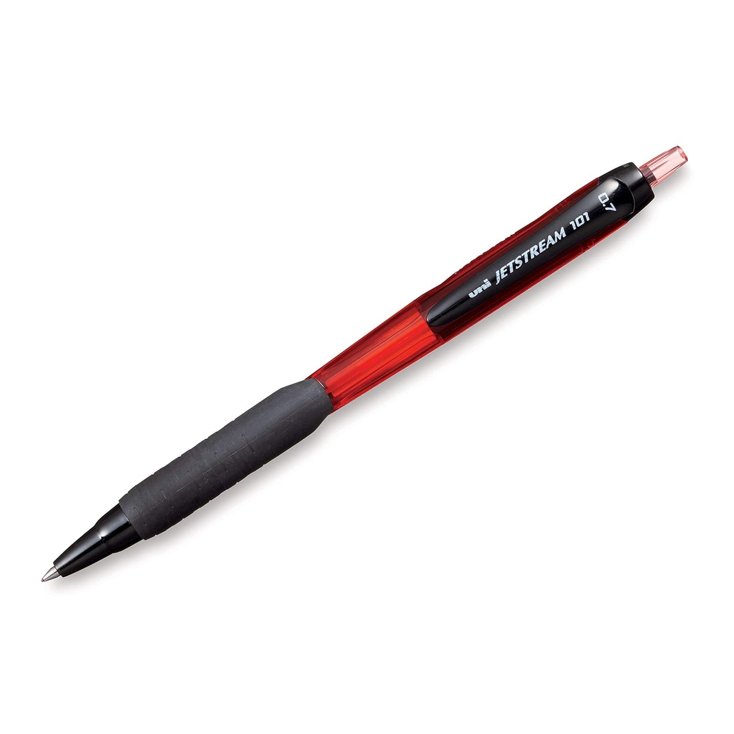 uni-ball Jetstream SXN101 0.7mm Roller Ball Pen, Red Body, Red Ink, Pack of 1