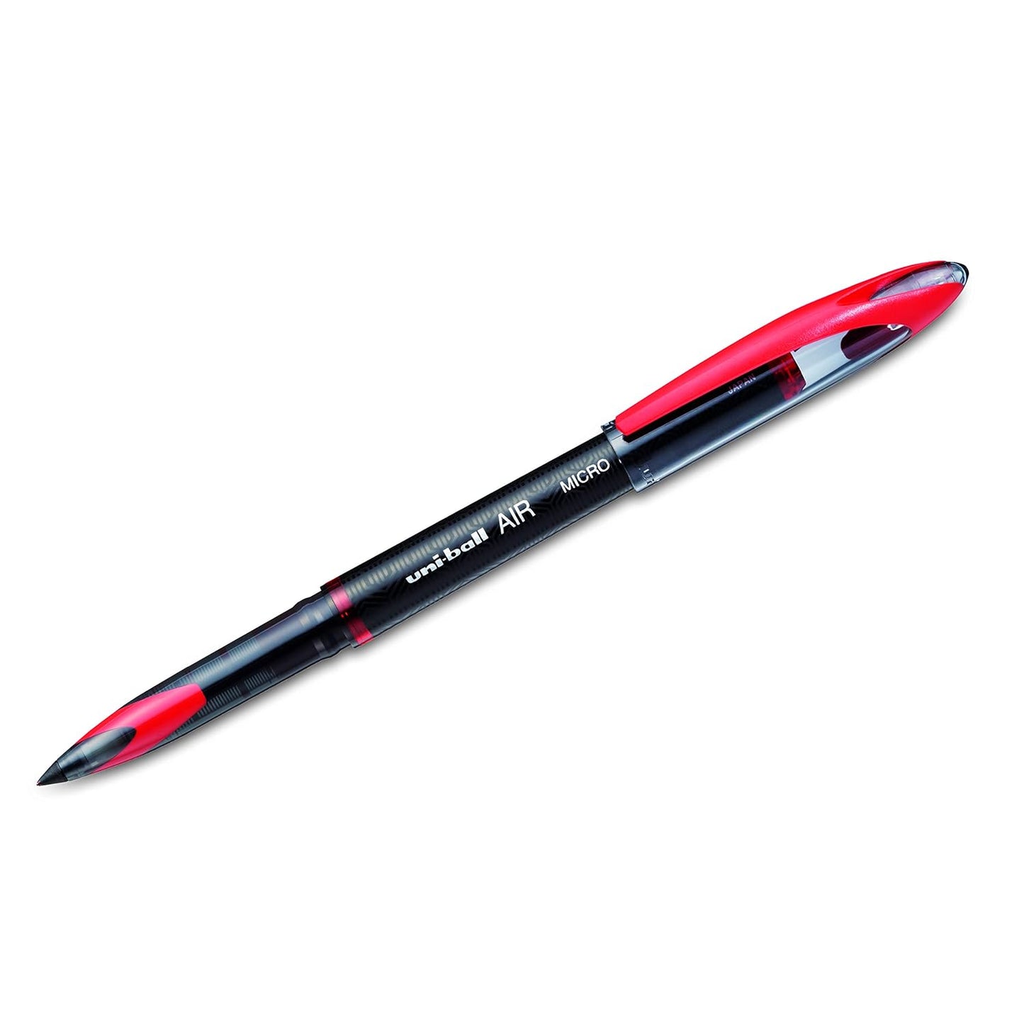 uni-ball Air UBA188M 0.5mm Roller Ball Pen, Red Ink, Pack of 3