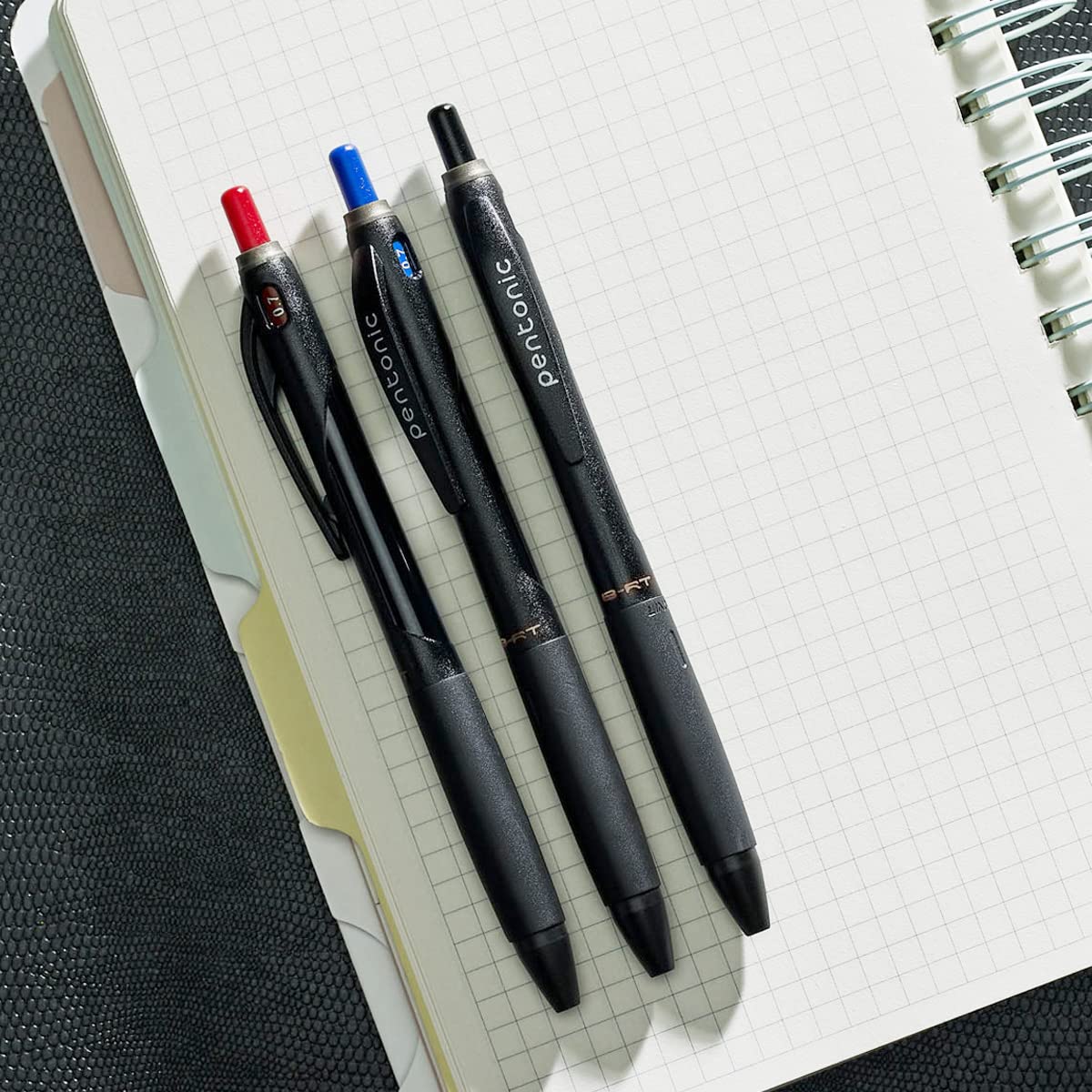 Pentonic B-RT 0.7mm Ball Point Pen (Red Ink, Pack of 10)