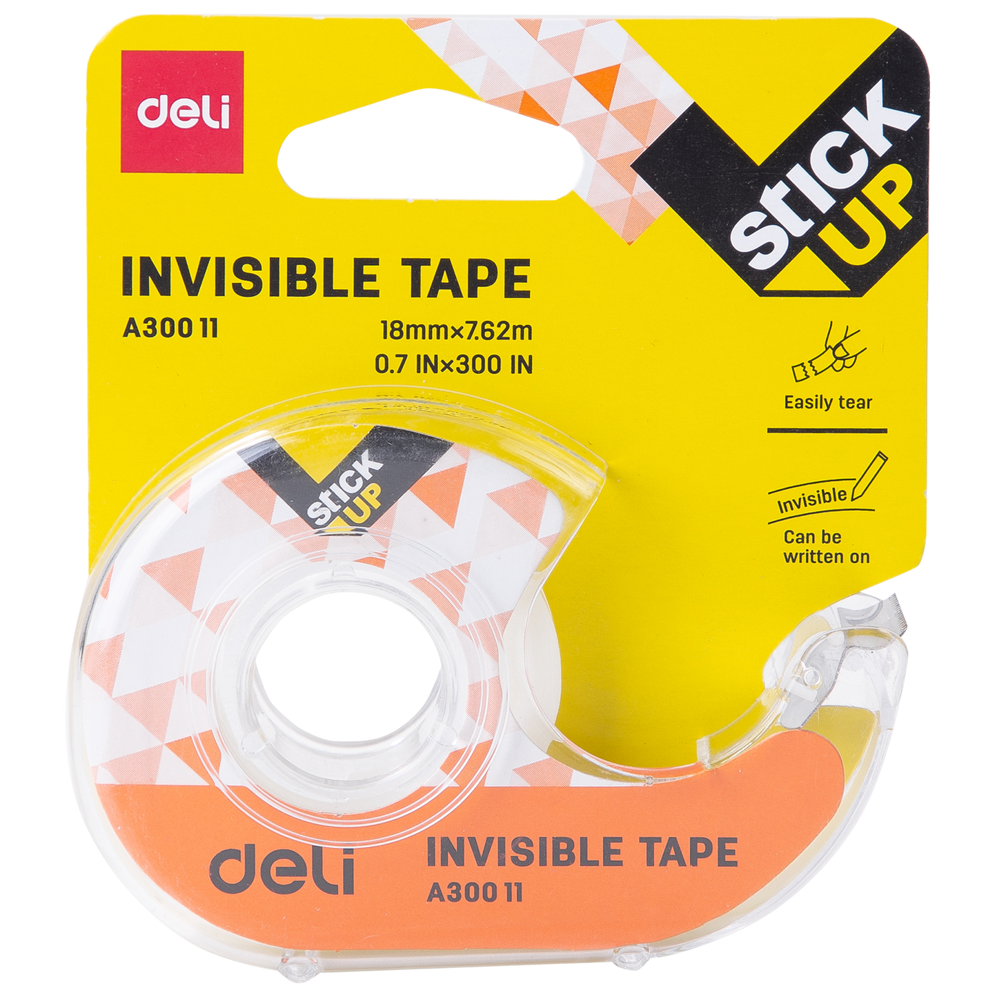 Deli Wa30011 Invisble Tape 1T - Color May Vary