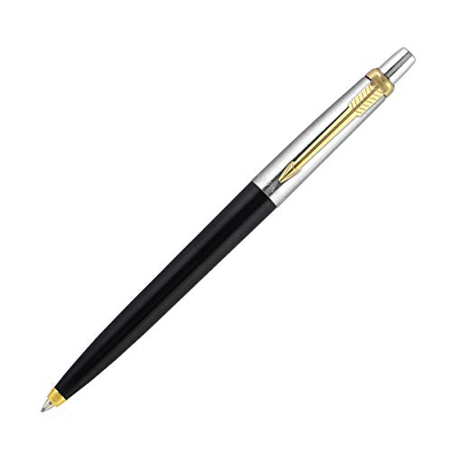 Parker Jotter Standard Ball Pen Gold Trim - Blue Ink, Pack Of 1