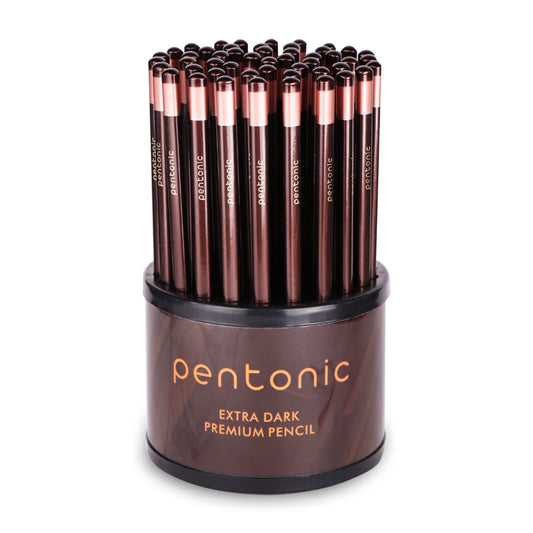 Pentonic Extra Dark Pencil -  Pack of 50