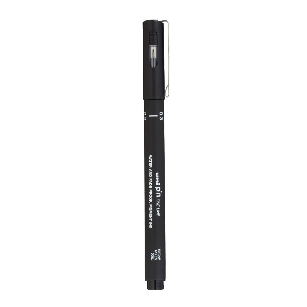 UniBall Pin200 0.3Mm Fine Line Markers Black