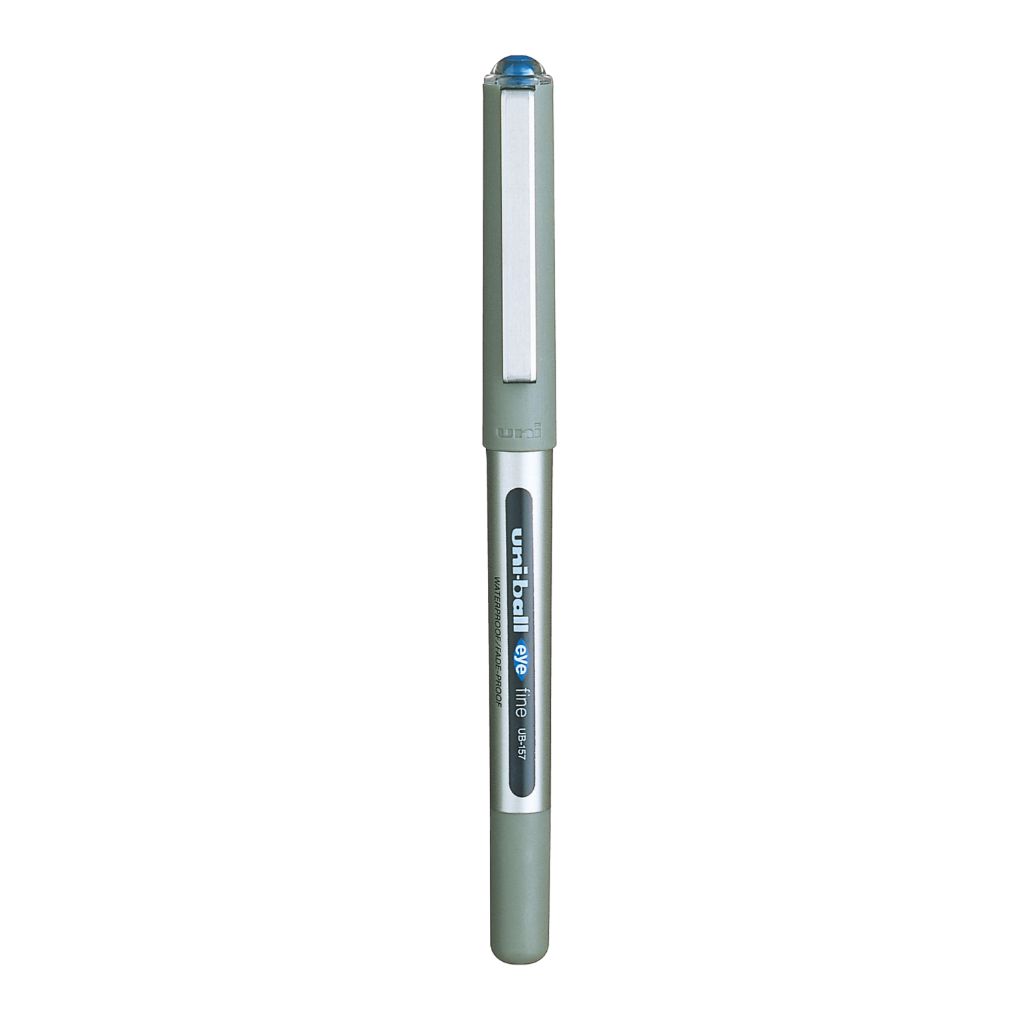 Uni-Ball Eye UB157 Roller Ball Pen (Blue Ink- Pack Of 6) –