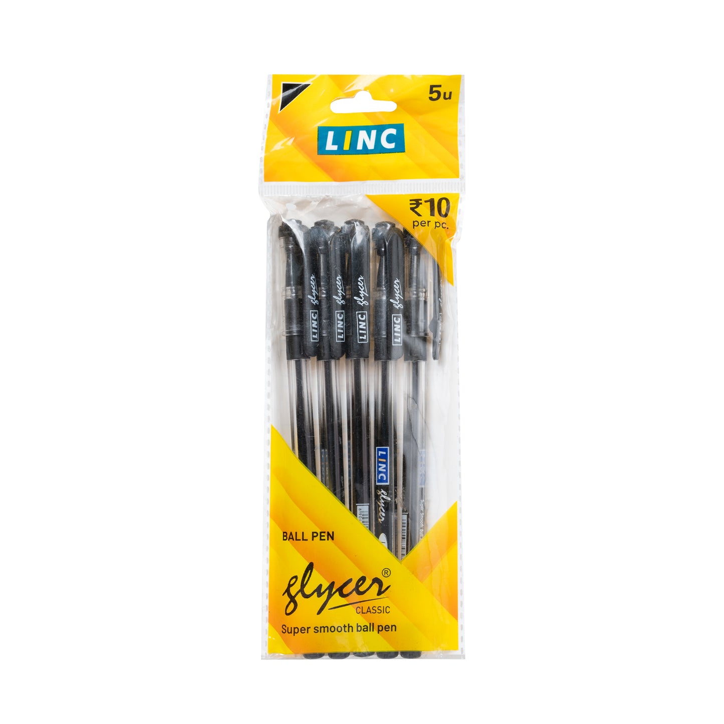 Linc Glycer - 0.7 mm Ball Pen - Pack of 5