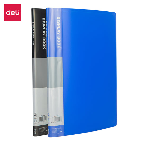 Deli W38144 Display Book (Pack of 1, Color May Vary)