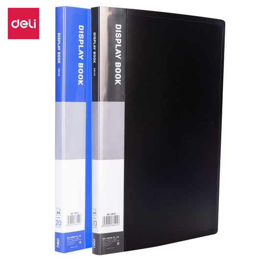 Deli W38145 Display Book (Pack of 1, Color May Vary)