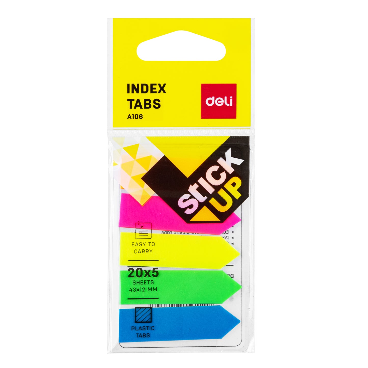 Deli WA10602 Index Tabs (Pack of 1)