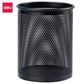 Deli W909 Mesh Pen Holder (Black, Pack of 1)