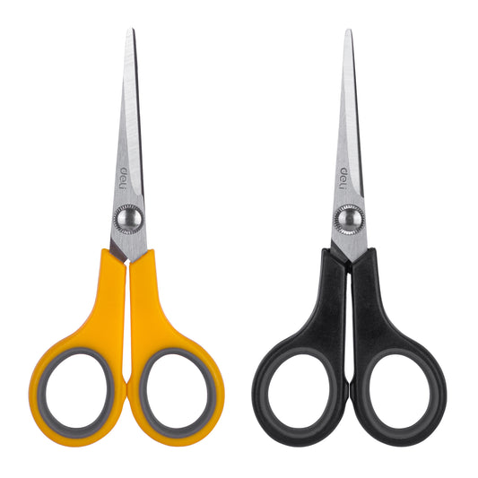 Deli W6005 Scissors 140mm (Pack of 1, Color May Vary)