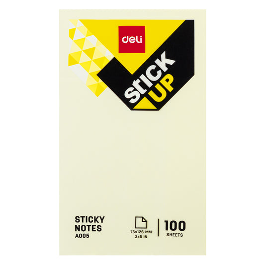 Deli WA00553 Sticky Notes 3'*3' 100 Sheets Notepads