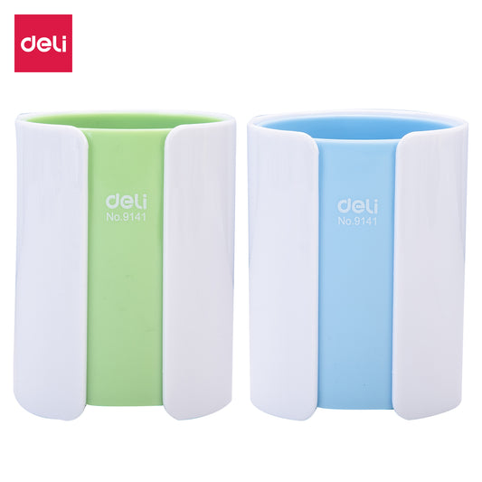 Deli W9141 Pen Stand (Pack of 1, color May Vary)