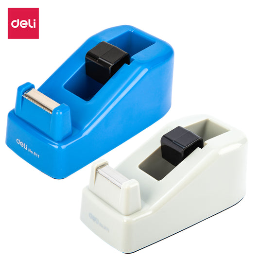 Deli W811 Tape Dispenser, 120X60X50mm (Pack of 1, Color May Vary)