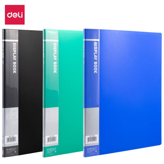 Deli W5001 Display Book, 10 Pocket, Pack of 1