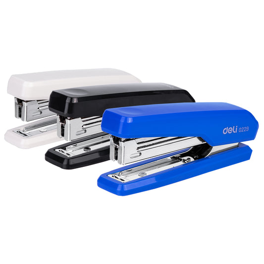 Deli W0229A Office Stapler Set (Color May Vary)