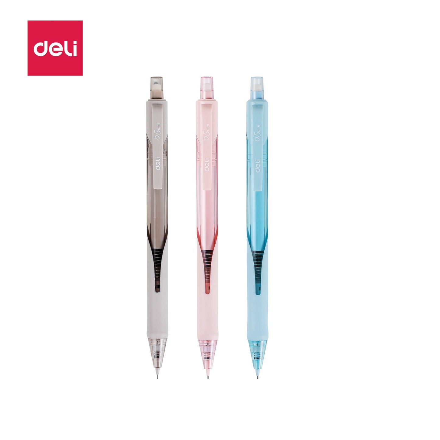 Deli WU775 0.5mm Mechanical Pencil, Pack of 1 (Color May Vary)