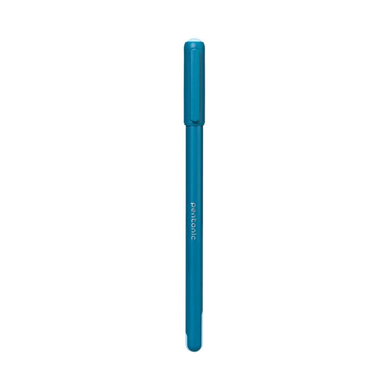 Pentonic Colours Ball Pen, Multicolor Body, Blue Ink, Pack of 10