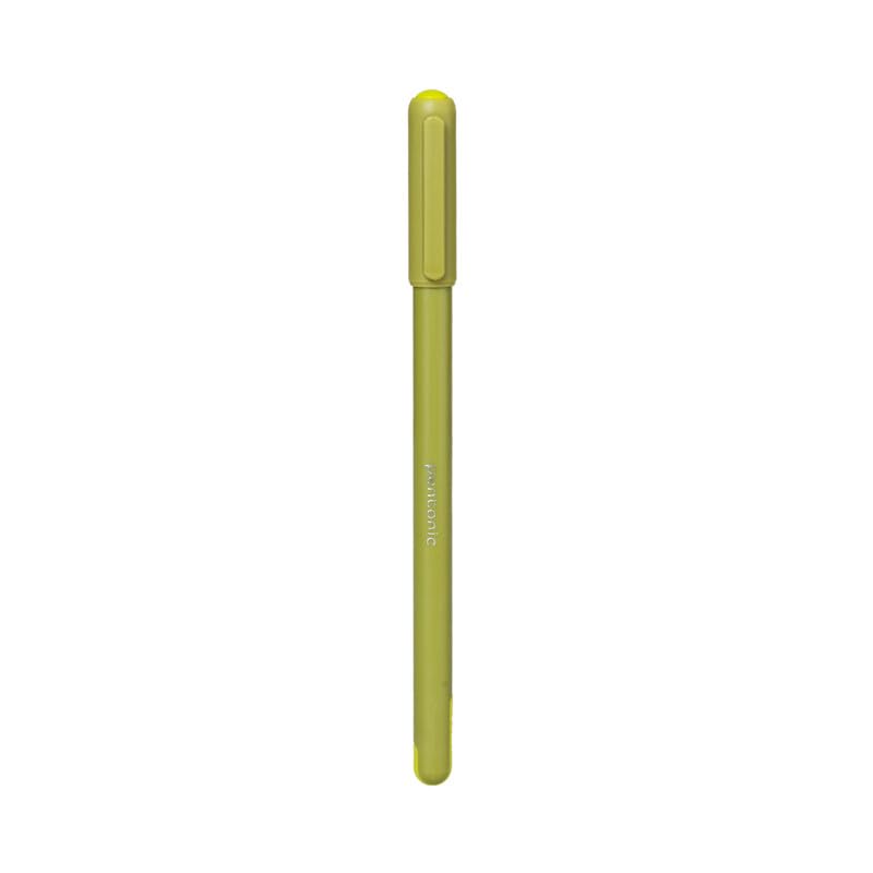 Pentonic Colours Ball Pen, Multicolor Body, Blue Ink, Pack of 10