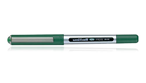 uni-ball UB150 0.5mm Eye Roller Ball Pen (Blue, Black, Green & Red Ink, Pack of 4)