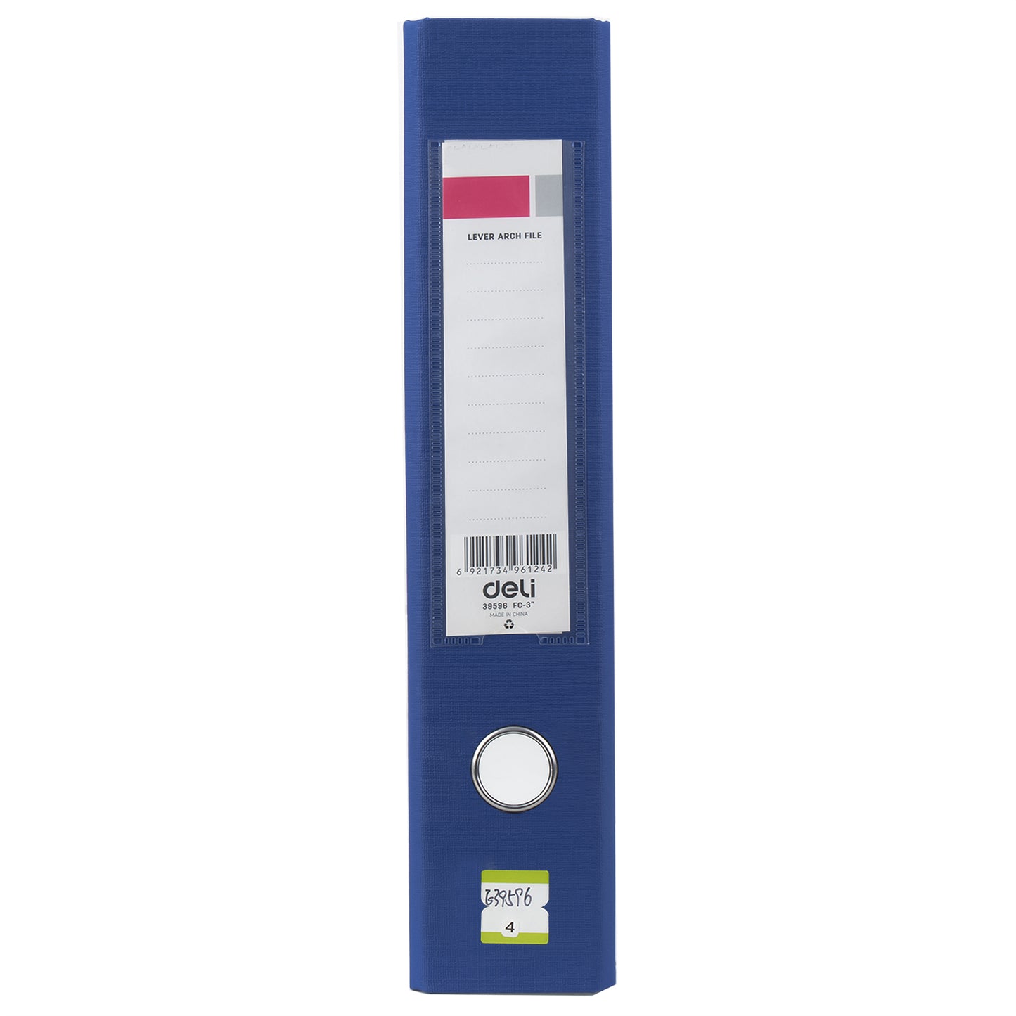 Deli W39596 Lever Arch File, Blue