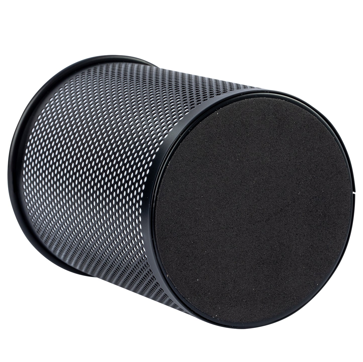 Deli W909 Mesh Pen Holder (Black, Pack of 1)
