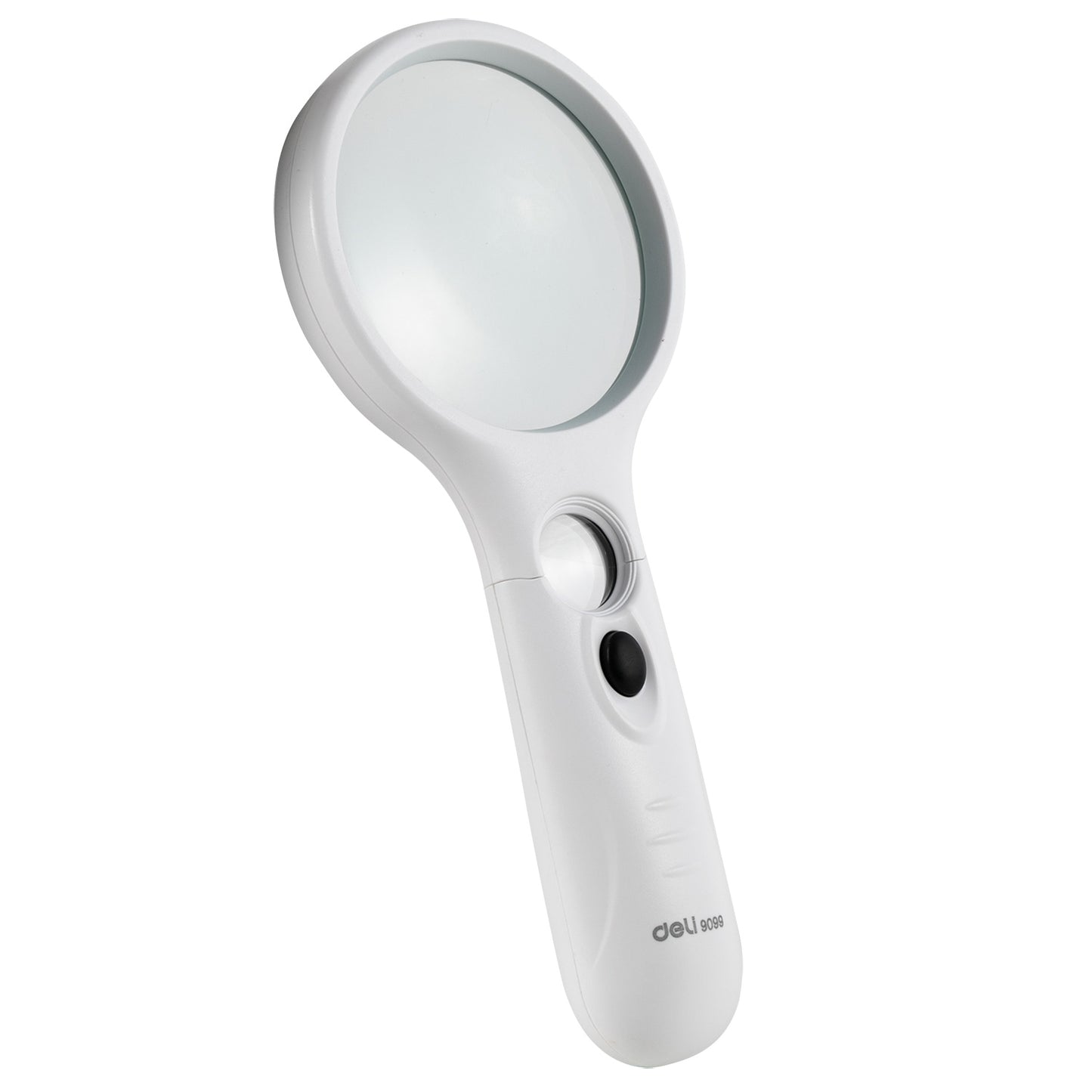 Deli W9099 Pro Series Magnifying Glass with LED (3X 75mm & 11X 28 mm)