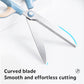 Deli WNS056 Nusign Scissors 145mm (Pack of 1, Color May Vary)