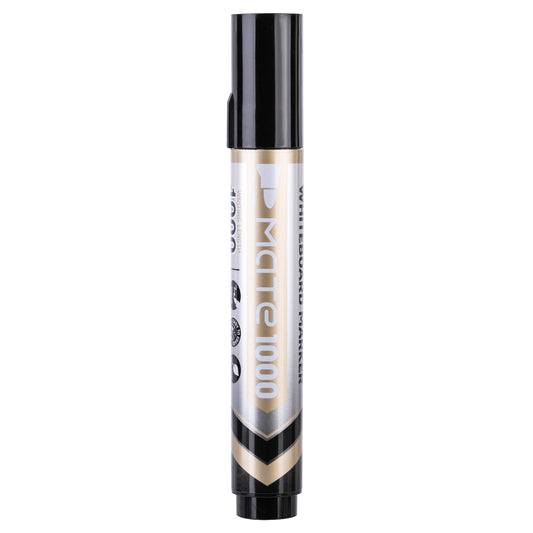 Deli WU008-BK Whiteboard Marker, Black