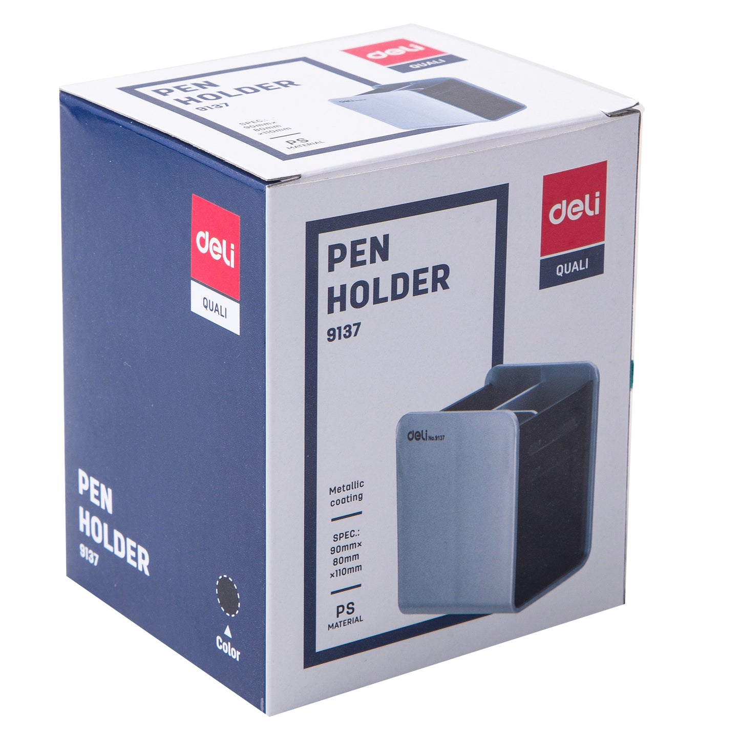 Deli W9137 Pen Stand (Pack of 1, Color May Vary)