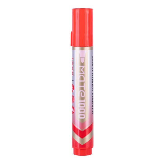 Deli WU008-RE Whiteboard Marker, Red