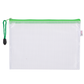 Deli W5656 Mesh Zip Bag (Pack of 1, Color May Vary)