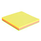 Deli WA02602 Sticky Note, 3" x 3", 425 Sheets, Yellow (Pack of 1)