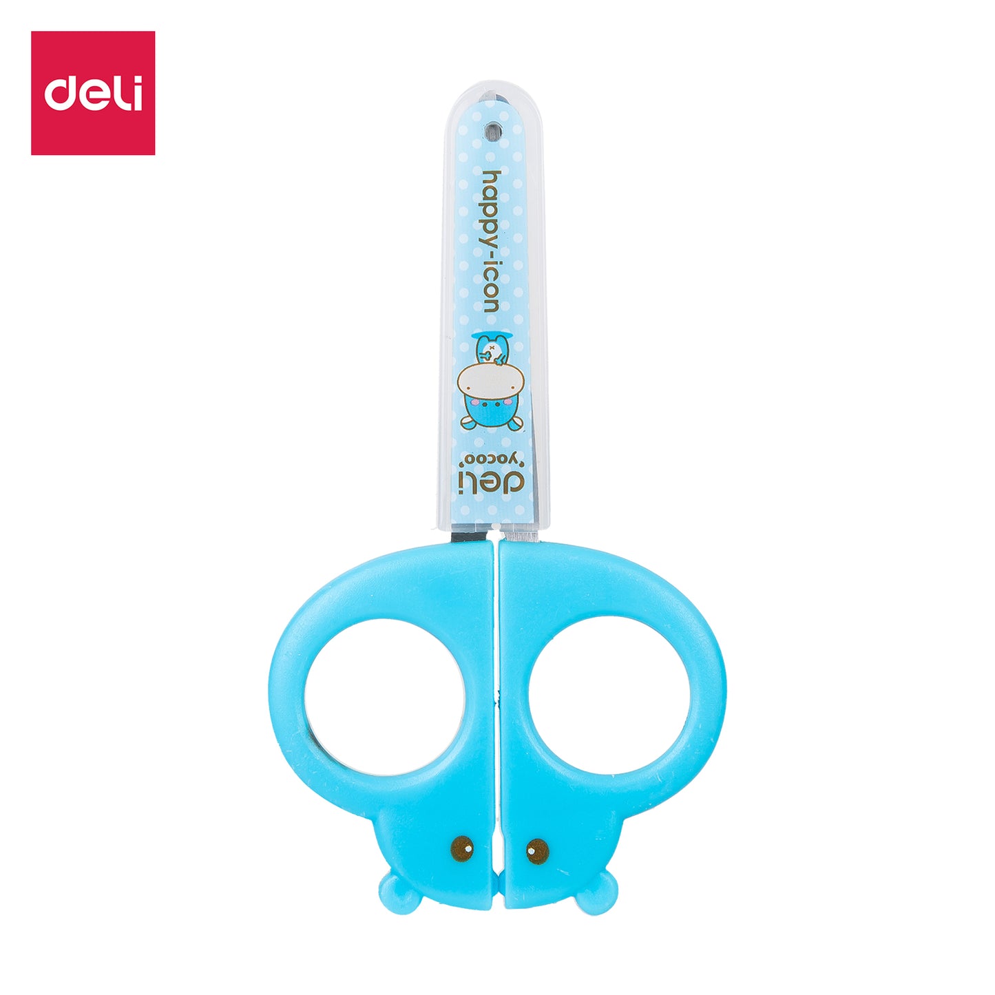 Deli School Scissor 128mm E6032 (Pack of 1, Color May Vary)