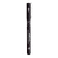 uni-ball PIN-200 CS1,CS2,CS3 & Brush Pen, Black Ink, Pack of 4