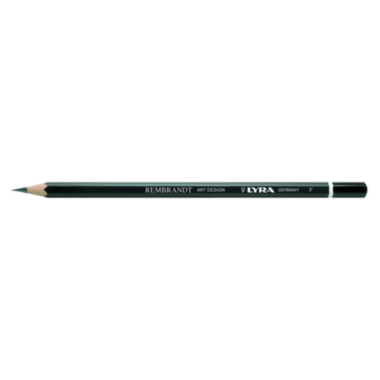 Lyra Rembrandt Art Design F Grade 12 Graphite Pencils, Black, Pack of 1