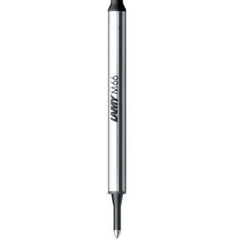 LAMY 1605755 M66 Medium Tip Black Ink Roller Pen Refill