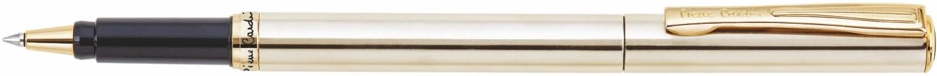 Pierre Cardin Golden Eye Copper & Nickle Finish Exclusive Metal Roller Ball Pen, Blue Ink, Pack of 1